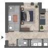 Plattegrond huisnummer 18, bouwnummer B2.4