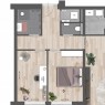 Plattegrond huisnummer 19, bouwnummer B2.3